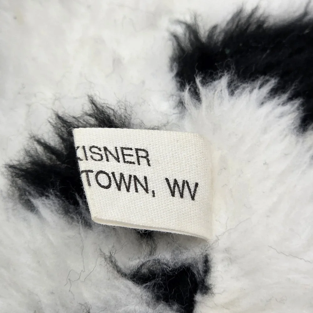 PAM KISNER The Bear Maker‎ Artist Teddy Bear Plush Cow Vtg 1998 OOAK Signed